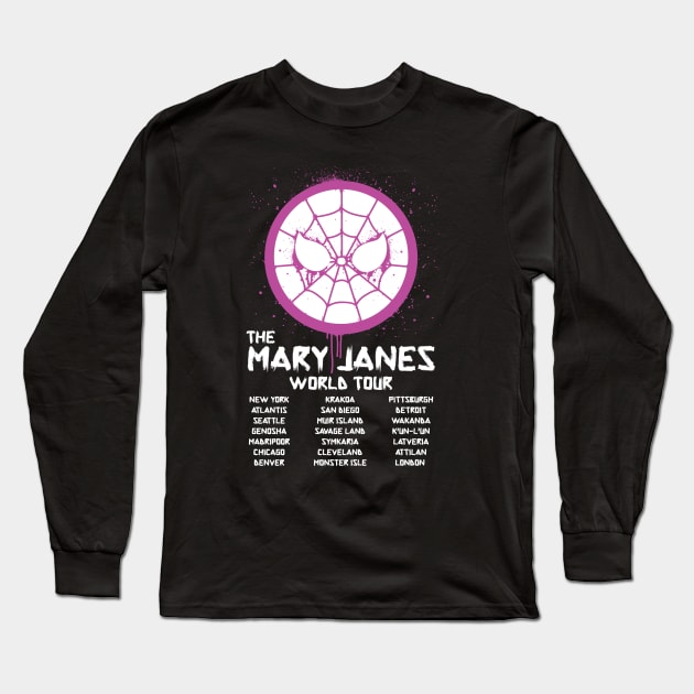 The Mary Janes World Tour Long Sleeve T-Shirt by kentcribbs